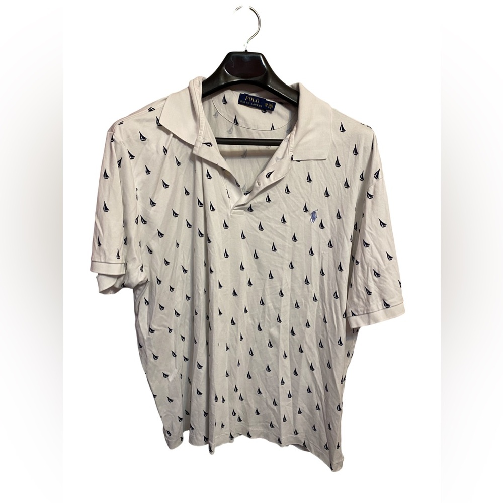 Polo Ralph Lauren Mens‎ Polo All Over Sail Boats Size 3XB
